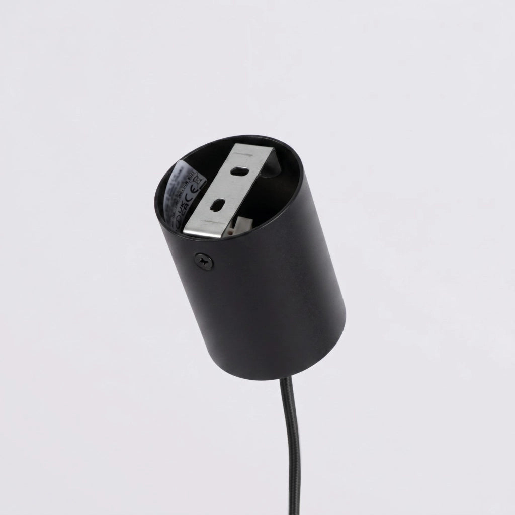 Lampadario AURA 4 nero Gx53