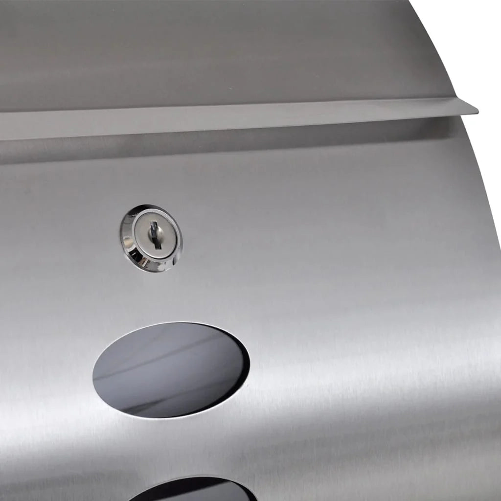 Cassetta postale in acciaio inox argento 02_0041551
