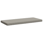 Cuscino per Panchina a 1 Pezzo VUGHT 100% Poliestere Grigio 951844