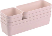 Organizzatore di carreggiata, scatola di ripostiglio, unico, regolabile, rosa