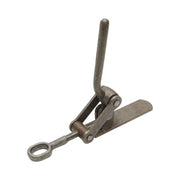 Chiudiporta per rimorchio regolabile con leva 150x115x47mm