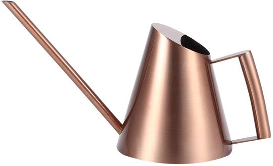 Giocattolo per piante in bronzo con lunga estensione - 1500 ml - Caffettiera per interno ed esterno - Giardino e fiori - Ideale per piante verdi