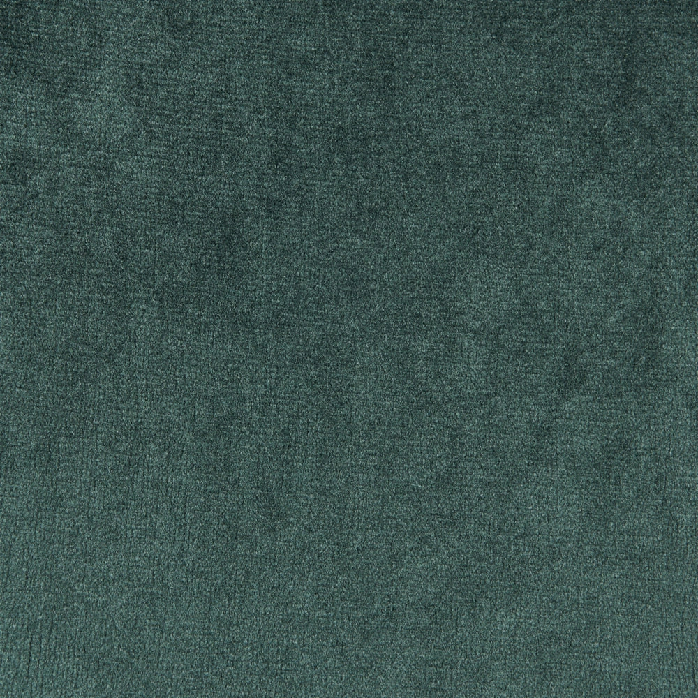 Set di 2 sedie da pranzo in velluto verde scuro gambe in acciaio Nero sedie moderne imbottite