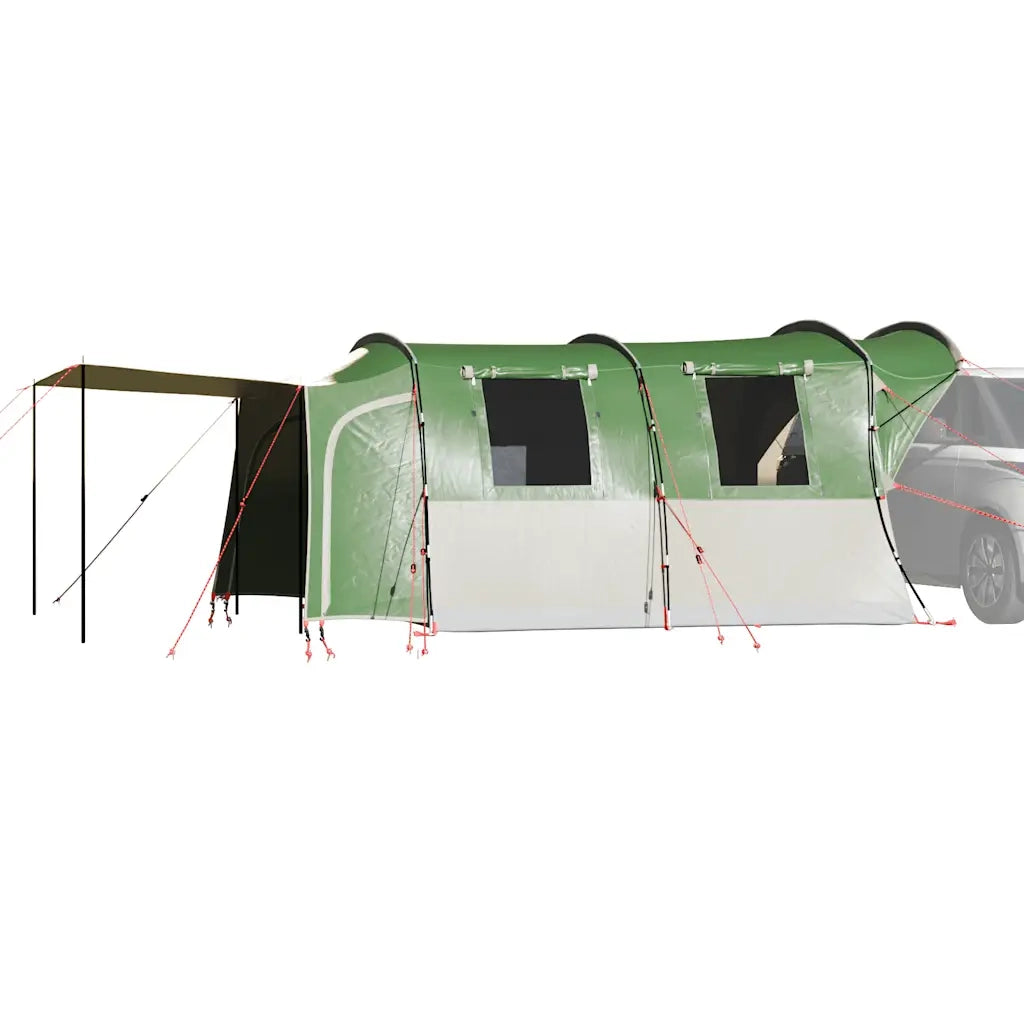 Tenda da Campeggio per Auto per 4 Persone-Tenda per Famiglie Verde Impermeabile 935234