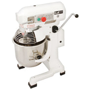 Robot da Cucina Multifunzione 15 Litri con Uncino a Spirale, Frusta e Sbattitore