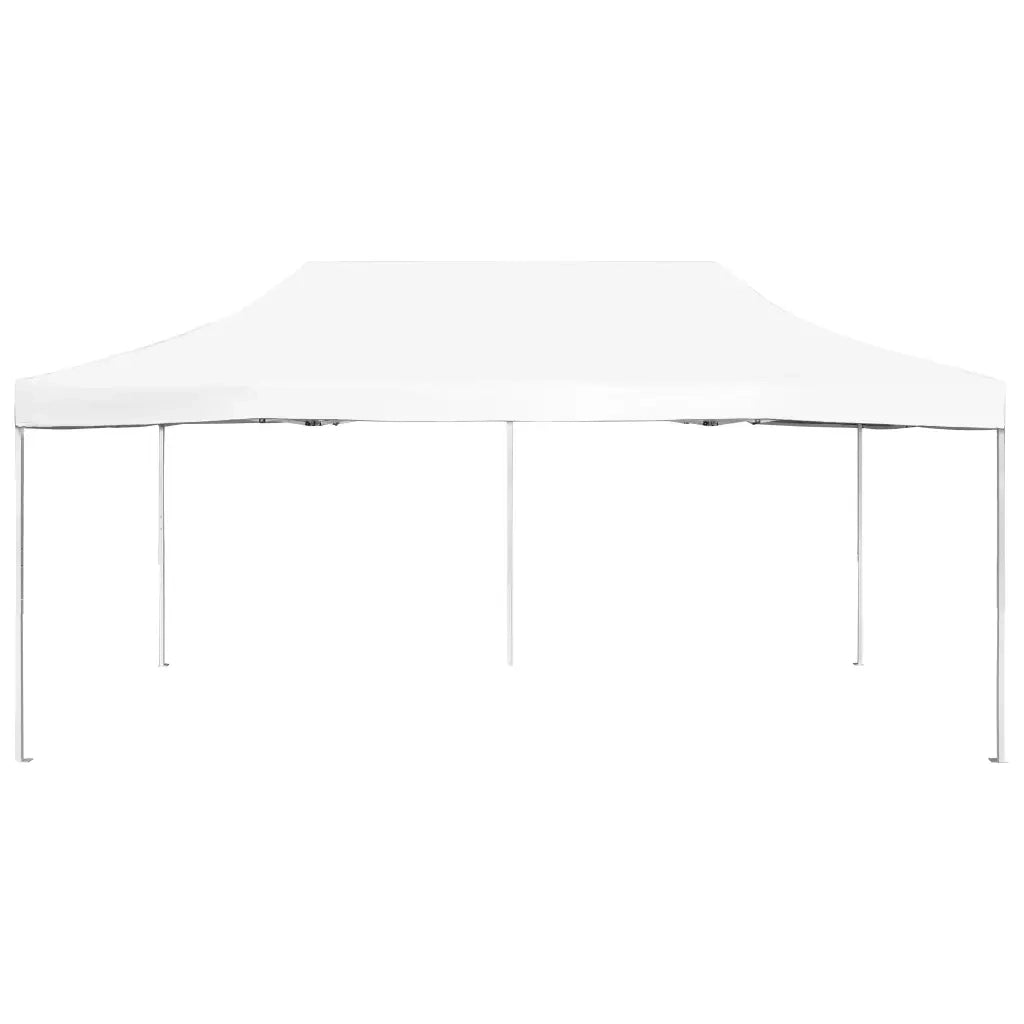 Gazebo Professionale Pieghevole Alluminio 6x3 m Bianco cod mxl 54884