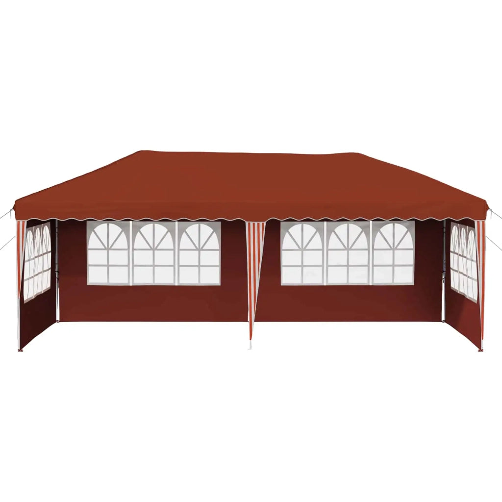 Tenda per feste a pop-up 575 x 289 x 245 cm Terracotta 42019798