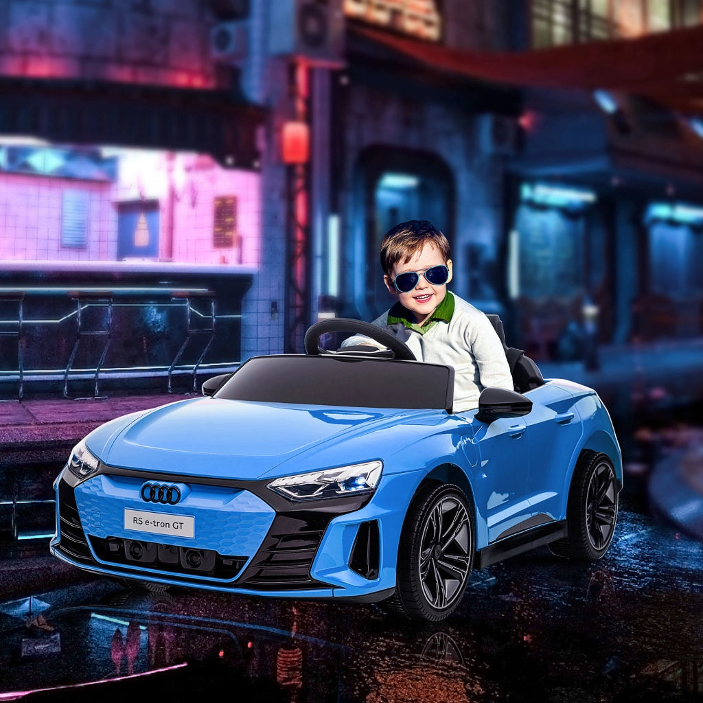 Auto elettrica per bambini ¨C zephmum ¨C 12V, telecomando, blu