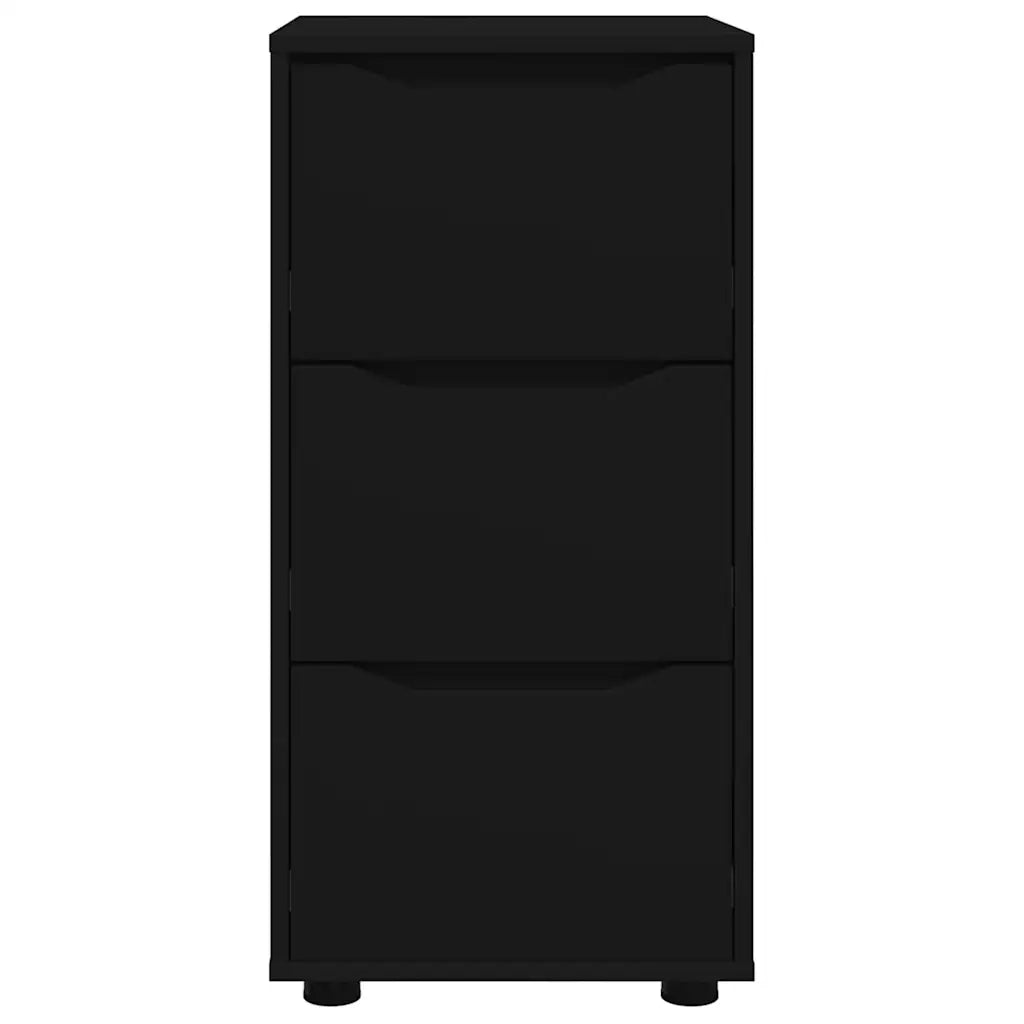 Armadio Nero 40 x 48 x 81 cm Legno multistrato