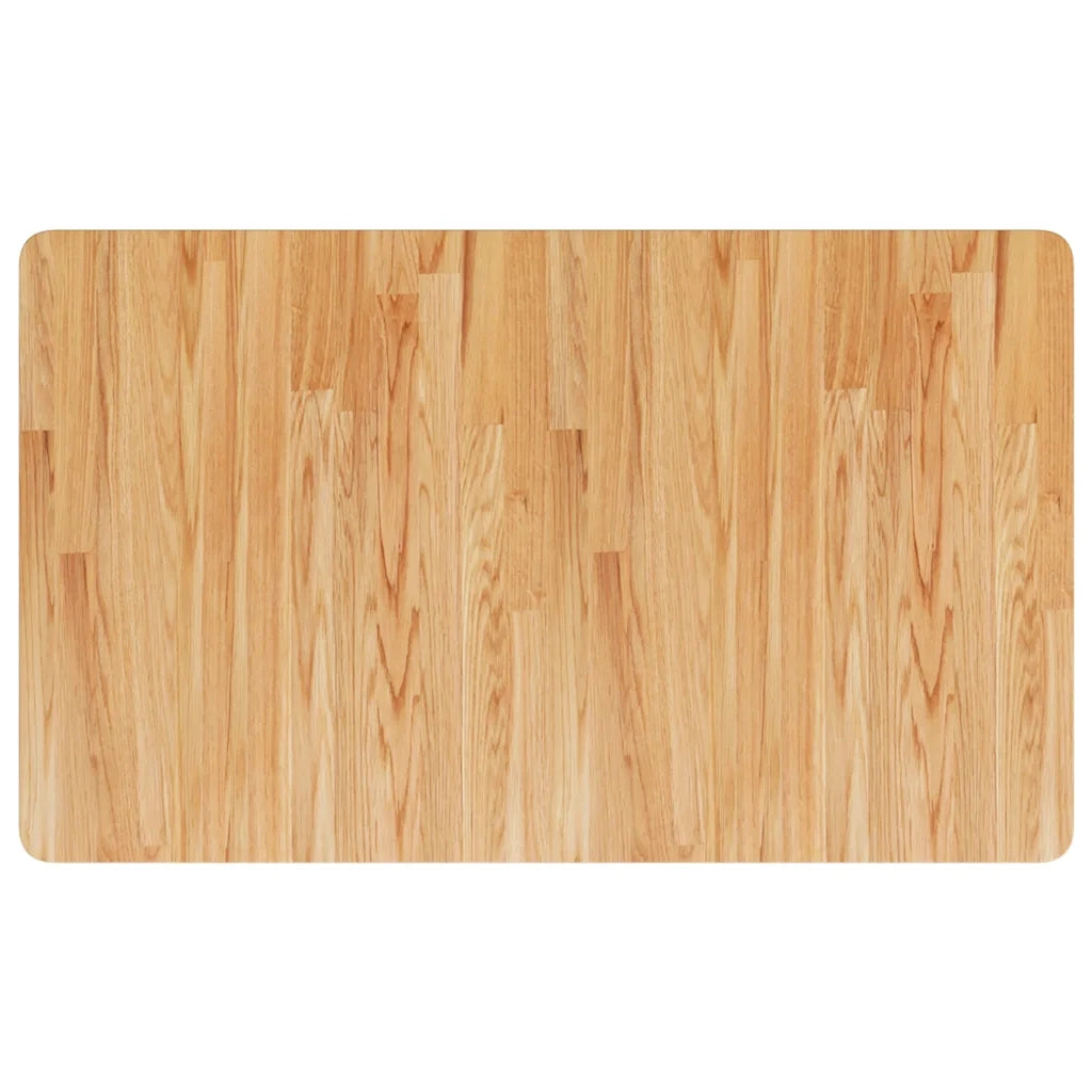 Banco Lavoro Marrone Chiaro 100x60x(71,5-98cm Legno di Rovere CFW5476422