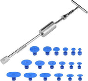 Schuifhamer multifunzione per caravan - 27 parti - riparazione senza verniciatura - riparazione di buchi auto - attrezzo T - estrattore a denti - manico martello