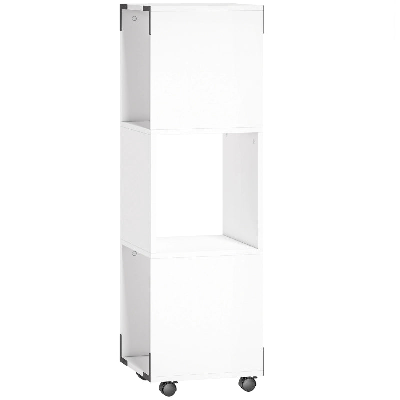 ARMADIO PORTADOCUMENTI 33,5x33,5x111 cm Bianco in pannello di legno