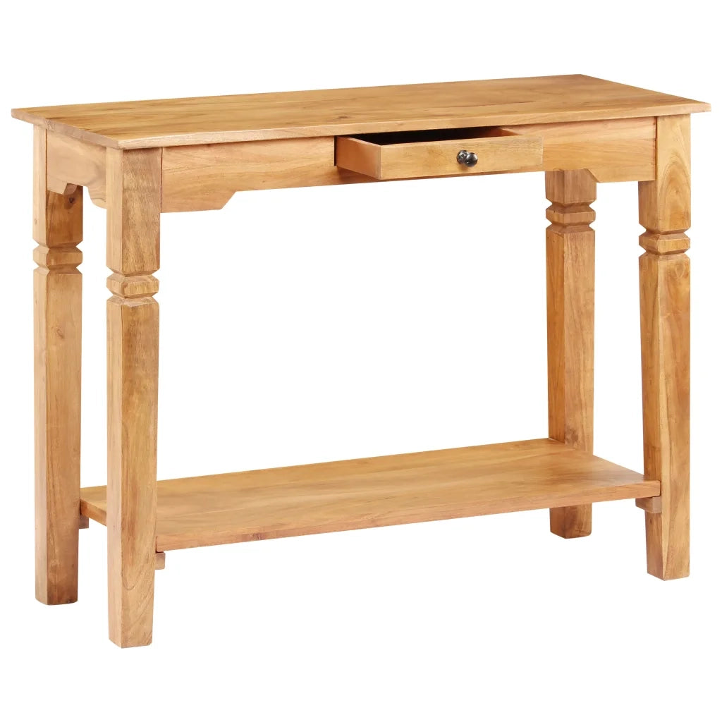 Tavolo Consolle | Tavolo d'Ingresso 100x40x76 cm in Legno Massello d'Acacia
