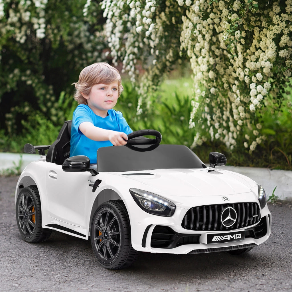 Auto Bambini Elettrica Mercedes ¨C zephmum ¨C Bianco
