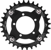 Adattatore per catena per bicicletta con cambio di ingranaggi per motore centrale Bafang 32T VGEBY 104BCD