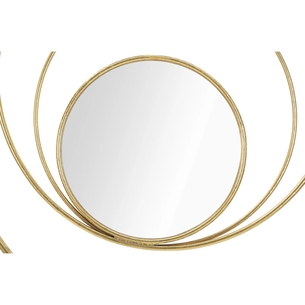 Specchio con Cornice VKH500, Oro, Metallo, 80x3,5x80 cm