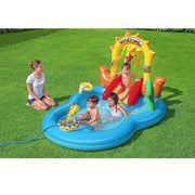 Trade Shop - Play Center Piscina Gonfiabile Bambini Selvaggio West 2anni+ 264x188x140cm 53118 -