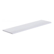 Mensola da Muro, Scaffale Legno, Mensola da Parete, Bianco, 76x20x1,8 cm - Smart