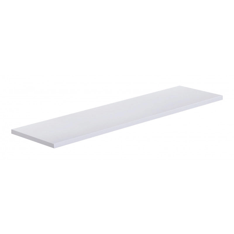 Mensola da Muro, Scaffale Legno, Mensola da Parete, Bianco, 76x20x1,8 cm - Smart