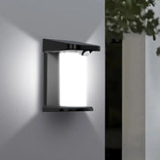 Trade Shop - Applique Parete Led Luce 3000k 6500k Pannello Solare Sensore Movimento Yh0619-pir -