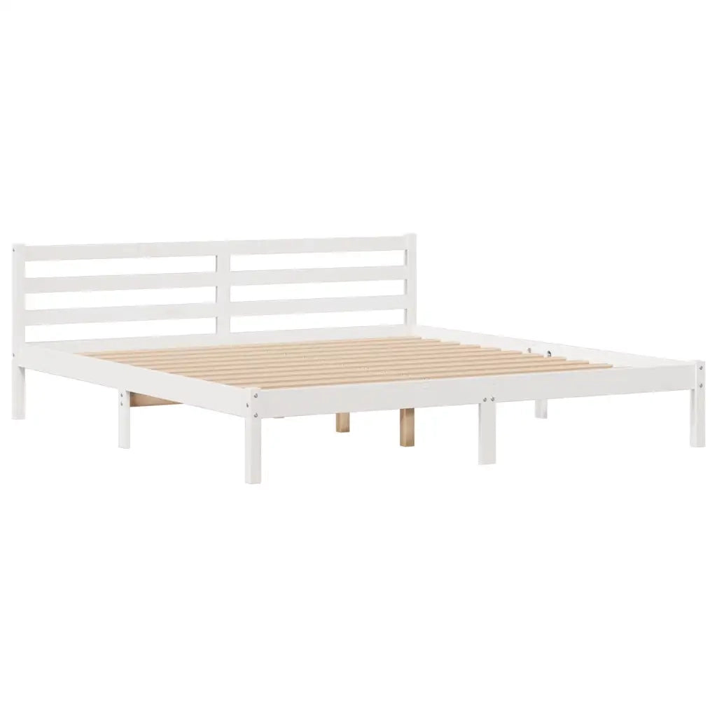 Giroletto con Libreria senza Materasso 180x200 cm in Legno Pino 3321945