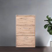 Scarpiera 3 ante a ribalta colore rovere Nepo 69,5x17.5x120H
