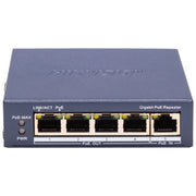 Hikvision ds-3e0505p-e/r - poe repeater gigabit - 60w - HIKDS-3E0505P-E-R