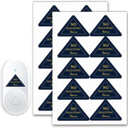 Etichette per Porta - 20 pezzi - Adesive - Piccola Dimensione - 3 cm x 1,5 cm - Per Porte/Rami/Muri - Deurbord