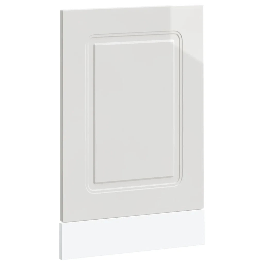 Pannello Lavastoviglie Kalmar Bianco Lucido 45x1,5x57 cm