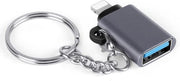 Adattatore USB per iPhone con connettore Lightning - Adattatori per fotocamera USB - Adatto per iPhone 14/13 - Compatibile con iPhone 11 Pro Max-Xs-Xs Max-X-8-8 Plus-7-7Plus-6-6 Plus-5-5S-SE - Adatto per iPad Air-Mini-Pro