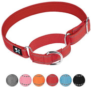 Cinturino per Cani Adattabile - Martingale/Cinturino - Neoprene Pieghevole - Nylon Respirante - Taglie S/M/L - Addestramento alla Sicurezza