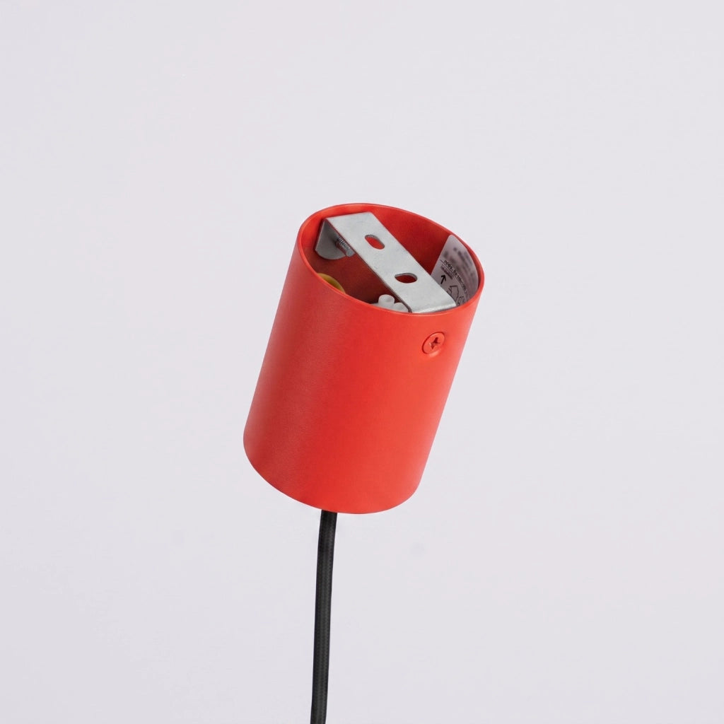 Lampadario NOX 4L rosso