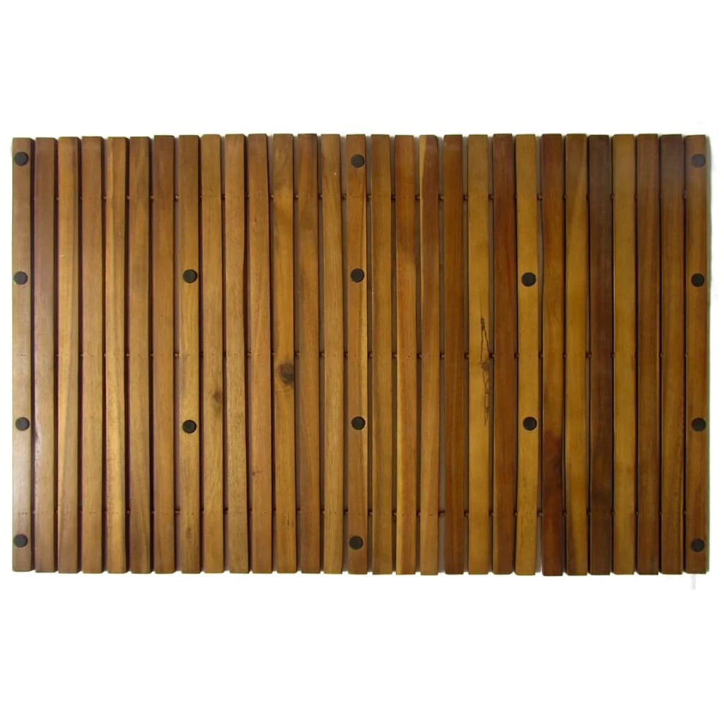 Set 2 tappetini da bagno 80 x 50 cm acacia 02_0005715