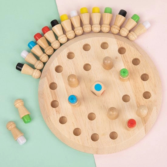 Giocattoli per bambini, scacchi a memoria colorati, giocattolo di allenamento della concentrazione e della intelligenza