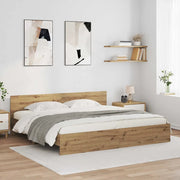 Struttura del letto Rovere artigianale 180 x 200 cm 3403596