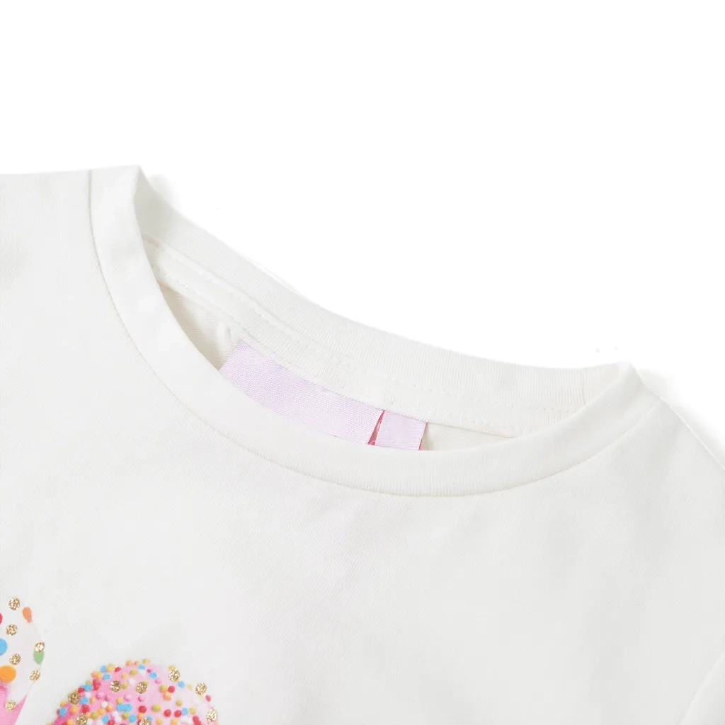 Maglietta per Bambini Ecru 104cod mxl 87226