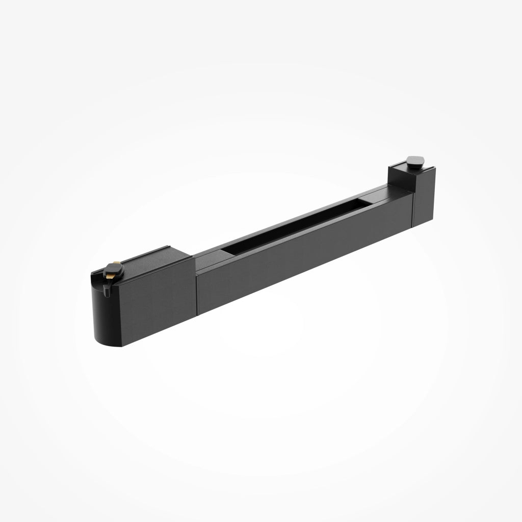 Faretto lineare binario 1F nero 38cm LED 10W 4000K