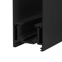 Barra Magnetica 100 cm per Sistema Illuminazione Binario  Nero