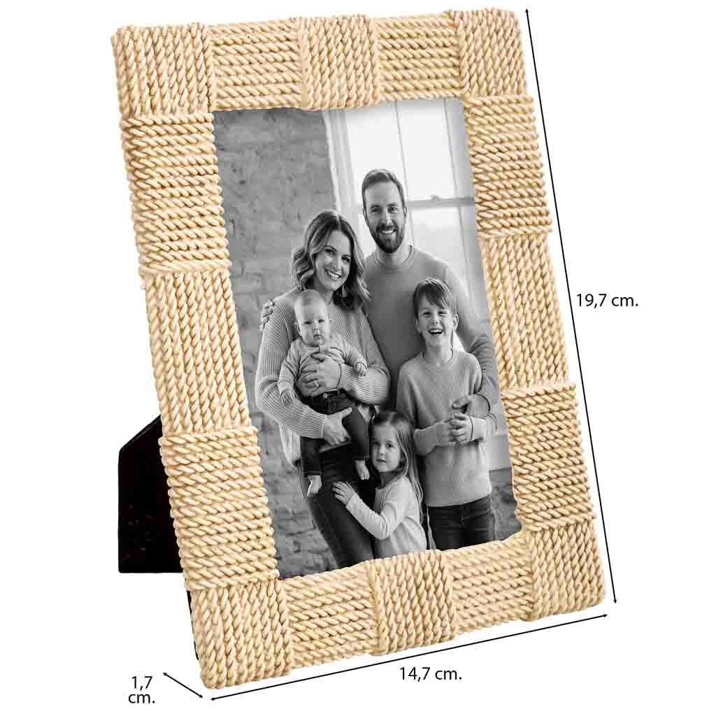 Portafoto 10X15 Beige 14,7x1,7x19,7h cm