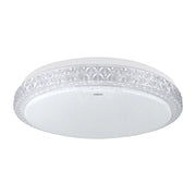 Plafoniera LED Struhm Pryzma bianca Ø39 24W effetto stelle