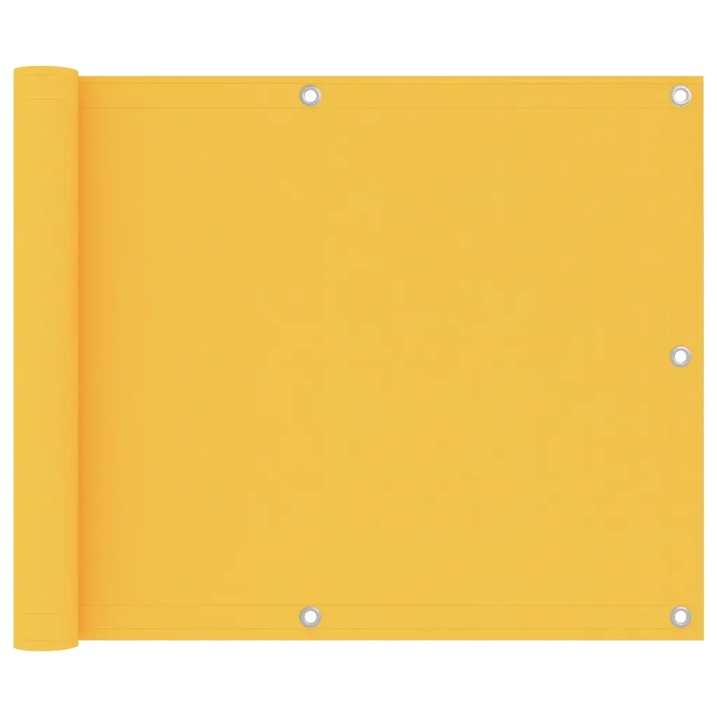 Paravento da Balcone Giallo 75x600 cm in Tessuto Oxford cod mxl 10444