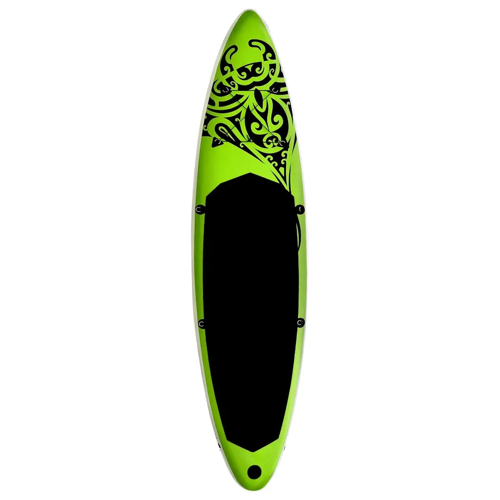 Set Tavola Gonfiabile da SUP 366x76x15 cm Verde cod mxl 60881