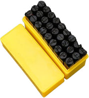 Set di Stampa Metallica 27 Stampa A-Z - Stampa su Legno/Cuoio/Plastica - Cassetto di Ricarica - 4,5 mm di Larghezza - 5 mm di Altezza - Set di Stampa