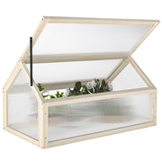 Mini Serra ¨C zephmum ¨C Legno e Policarbonato Naturale 90x52x49.5 cm