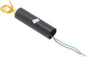 6 pezzi di interruttori di sicurezza a rullo 12 V - interruttore a 2 poli - installazione in abitazioni e veicoli - nero