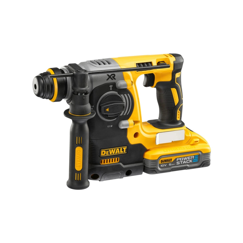 Tassellatore DeWalt DCH273H2T-XJ 18V SDS-Plus 2.1J con batterie Powerstack 5.0Ah