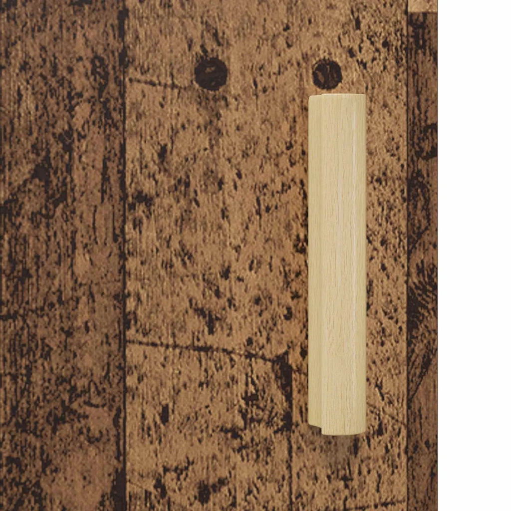 Credenza | Madia | Buffet da pranzo | Armadio da pranzo Legno vecchio 34.5 x 32.5 x 90 cm Legno multistrato