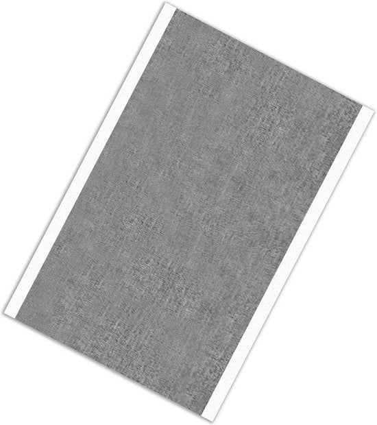 Foglio di alluminio in rilievo con gomma, nastro adesivo 51 cm x 127 cm - 25 pezzi Spessore 0.36" Larghezza 51 cm Lunghezza 127 cm