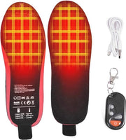 Zoccoli riscaldanti in ingresso con controllo a distanza e funzione di ricarica USB | Calzature riscaldanti interne per tutte le misure