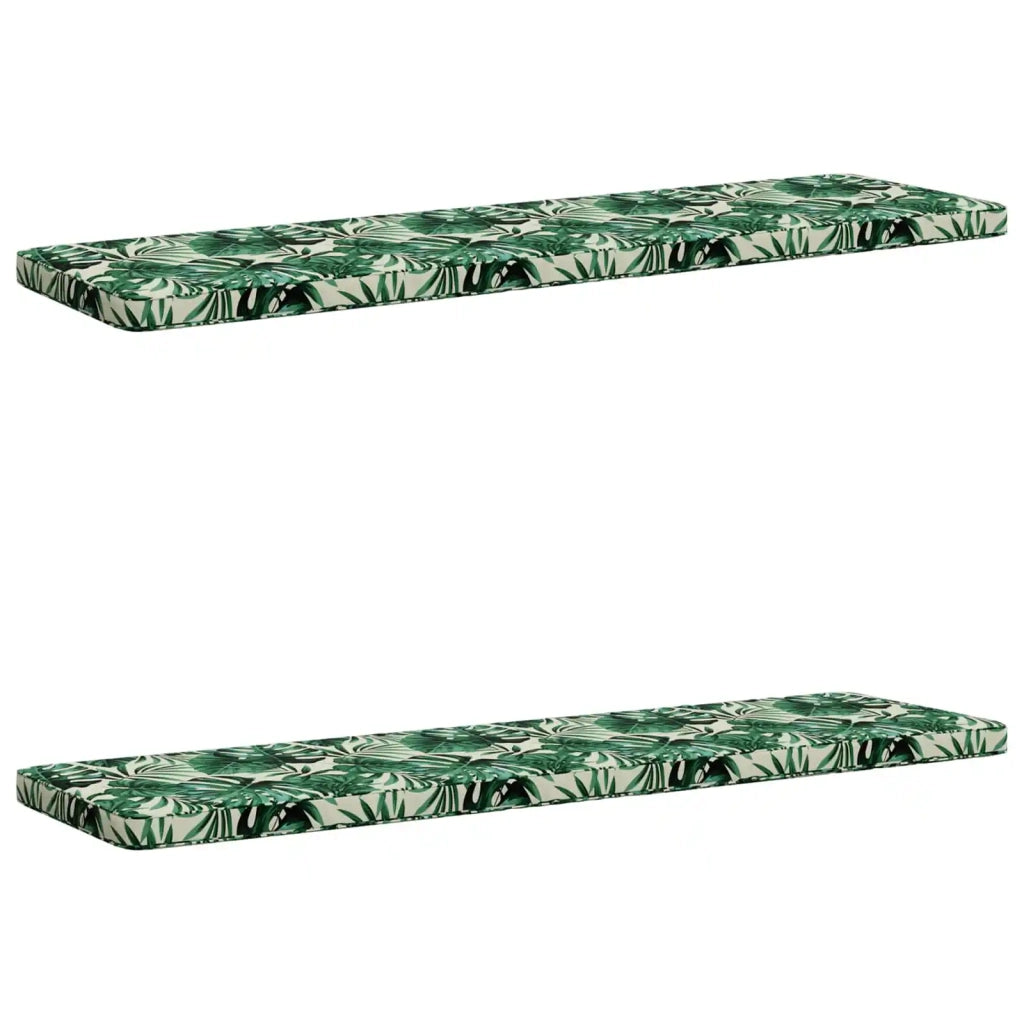 Cuscini per Panchina a 2 Pezzi VUGHT 2 pz 100% Poliestere 952201